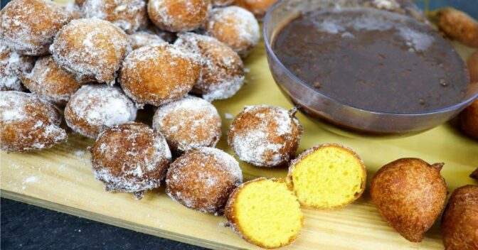 Lanche: Aprenda a Fazer o Melhor Bolinho de Chuva de Cenoura! Perfeito Para Um Lanchinho a Tarde