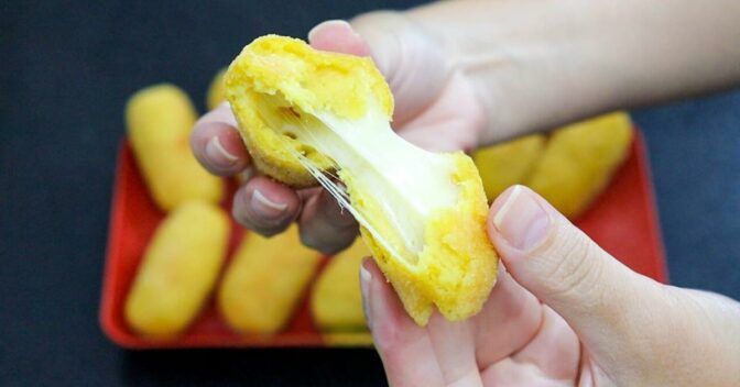 Lanche: Como Fazer Deliciosos Croquetes de Milho com Queijo, Uma Verdadeira Explosão de Sabor