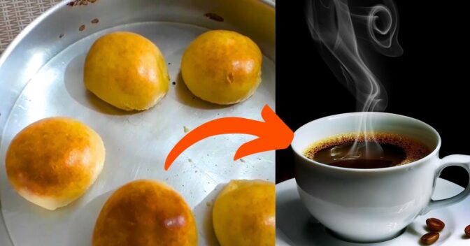 Pães: Faça e Deguste esse Pão de 3 Ingredientes com Aquele Cafezinho Quentinho, Tudo em 30 minutos!