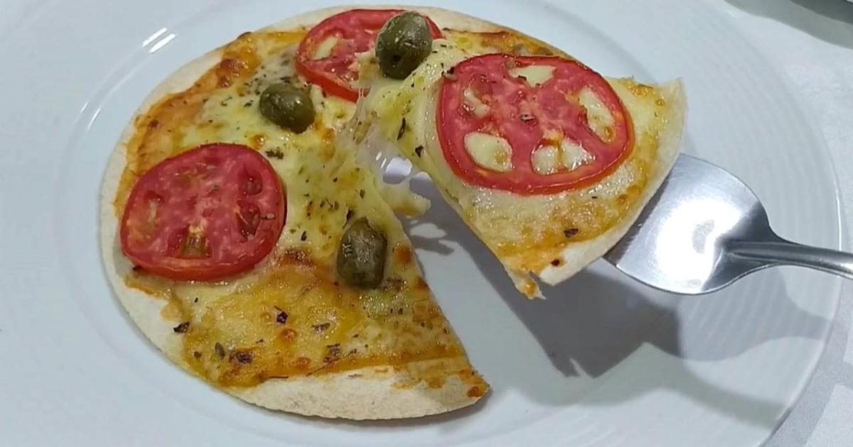 A pizza de rap 10 na airfryer é uma solução rápida e deliciosa para lanches...