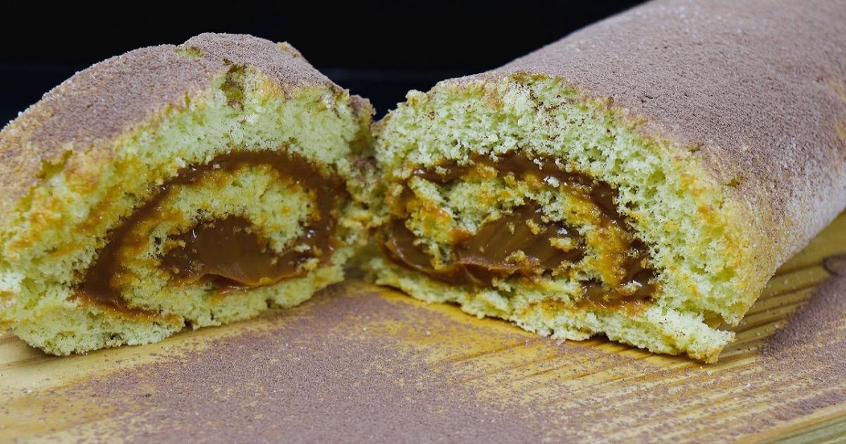 O rocambole de doce de leite é uma receita tradicional que conquista a todos com sua simplicidade...