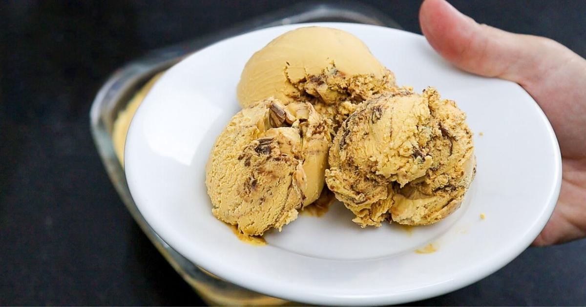 Sobremesa Sorvete de Doce de Leite: Uma Delícia Gelada para Saborear no Calorão