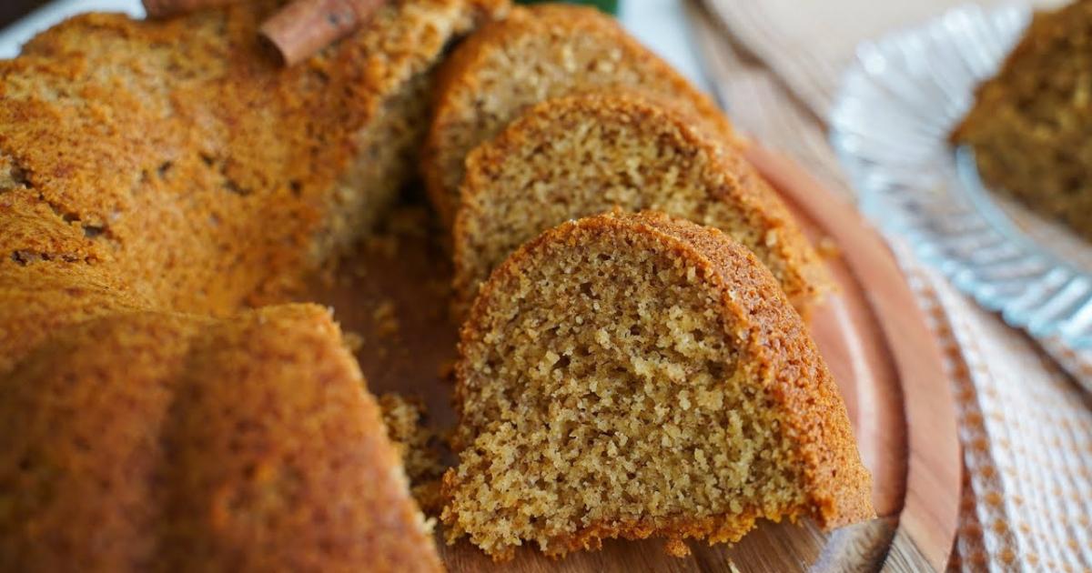 Bolo de Aveia e Mel Sem Glúten e Super Fofinho O Bolo de Aveia e...