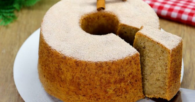 Bolos: Bolo de Canela Fofinho e Delicioso