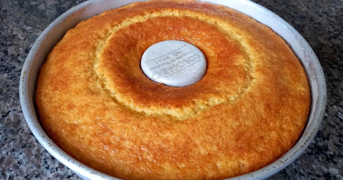 Bolo de Fubá Muito Simples e Gostoso O Bolo de Fubá Muito Simples e Gostoso...