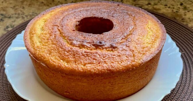 Bolos: Bolo de Laranja Grande e Fofinho Muito Delicioso