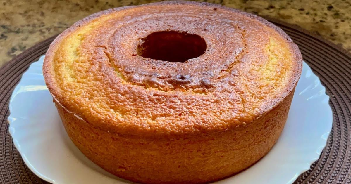 Bolo de Laranja Grande e Fofinho Muito Delicioso O “Bolo de Laranja Grande e Fofinho...