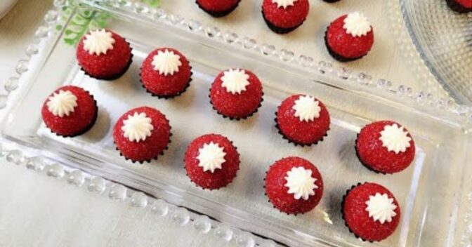 Doces: Brigadeiro Red Velvet Super Delicioso