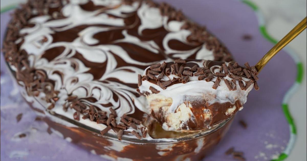 Mousse de Leite Ninho Trufado Na Travessa Muito Delicioso e Fácil