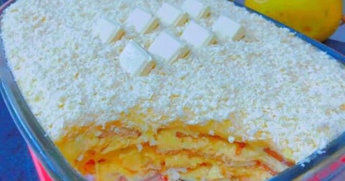 Sobremesas: Pavê de Maracujá Com Bolacha Maisena Super Cremoso e Delicioso Para Você Fazer Nesse Dia dos Pais