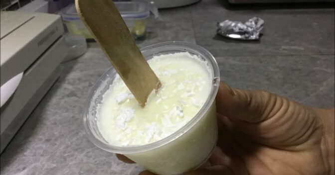 Sobremesas: Sobremesa Simples de Pobre: Picolé de Coco no Copinho Cremoso