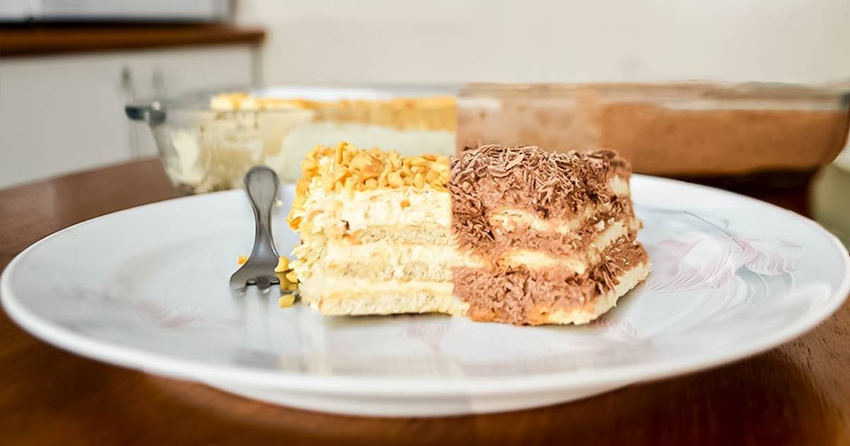 Torta de Bolacha Incrível com Chocolate e Amendoim para Adoçar Seu Dia