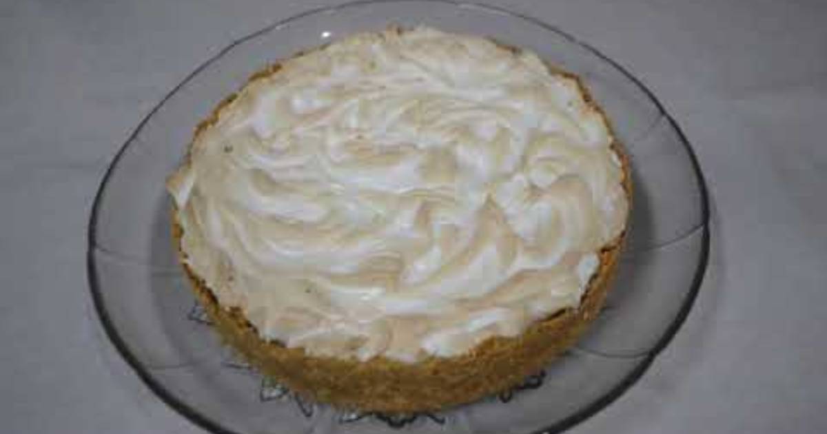 Torta de Limão Irresistível com Merengue Dourado