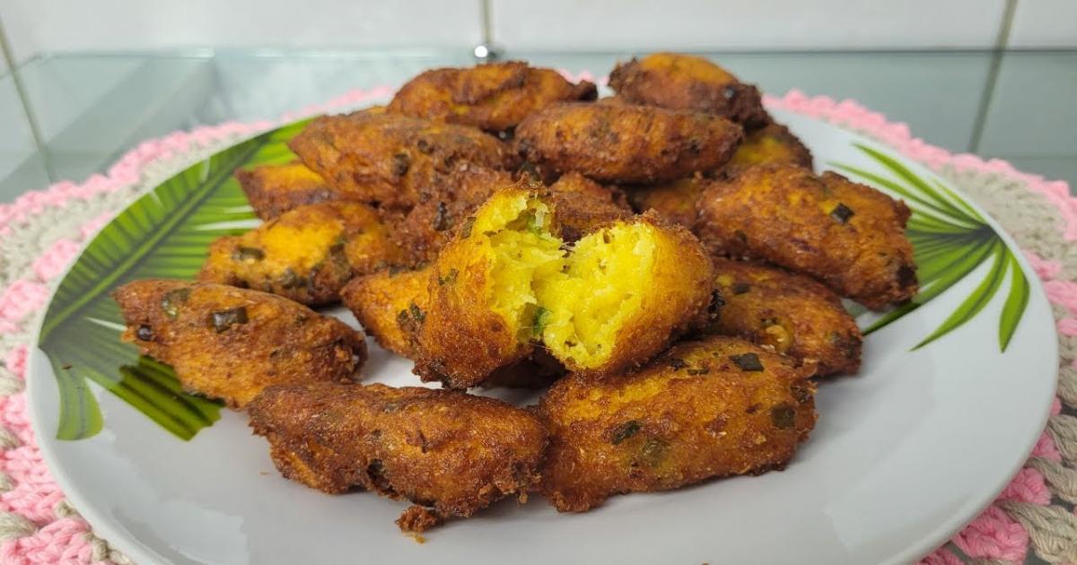 Bolinho de Milho Verde Frito, Sem Farinha, Fáceis de Fazer e Muito Gostosos!