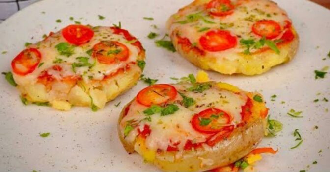 Lanche: Mini Pizza de Batata, Receita Deliciosa e Fácil de Fazer para um Lanchinho!