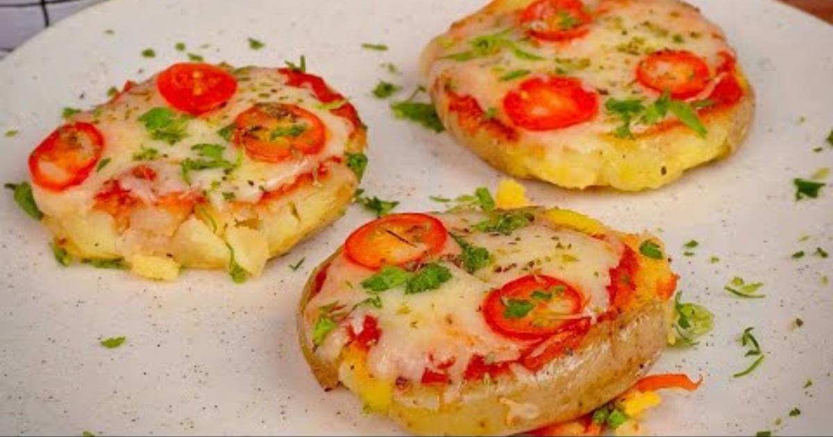 A mini pizza de batata é uma opção deliciosa e prática para quem busca um...