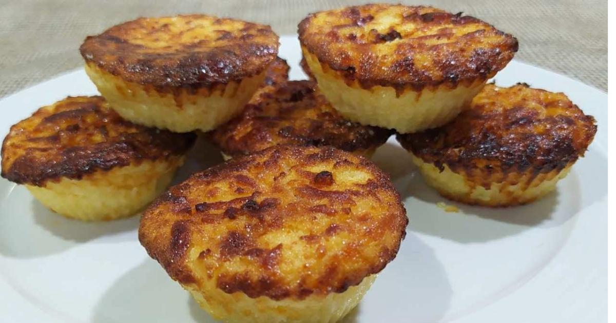 Queijadinha na Airfryer é Super Fácil de Fazer e Fica Pronta em Poucos Minutos!