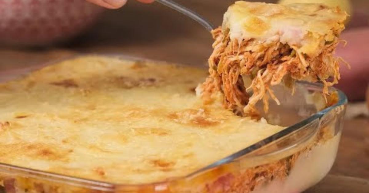 Já Comeu Torta de Frango com Massa de Batata? Uma Irresistível Receita Fácil de Fazer!