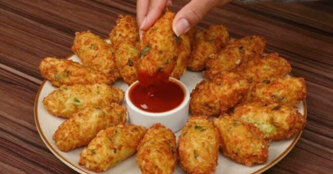 Especiais: Bolinho de Arroz Crocante e Fácil com Sobras de Arroz