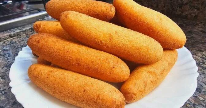 Lanche: Bolinho de Polvilho Doce