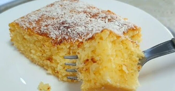 Bolos: Bolo de Flocão de Arroz Fofinho