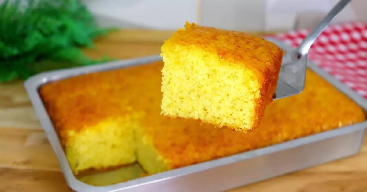 Bolo de Laranja Super Fofinho e Molhadinho O Bolo de Laranja Super Fofinho e Molhadinho...