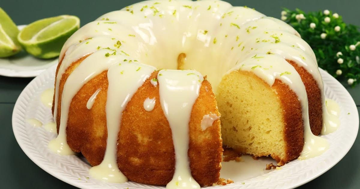 Bolo de Limão de Liquidificador Super Fofinho O Bolo de Limão de Liquidificador Super Fofinho...