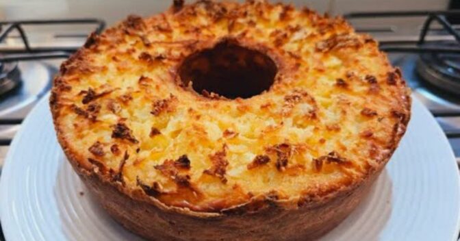 Bolos: Bolo de Mandioca Crua