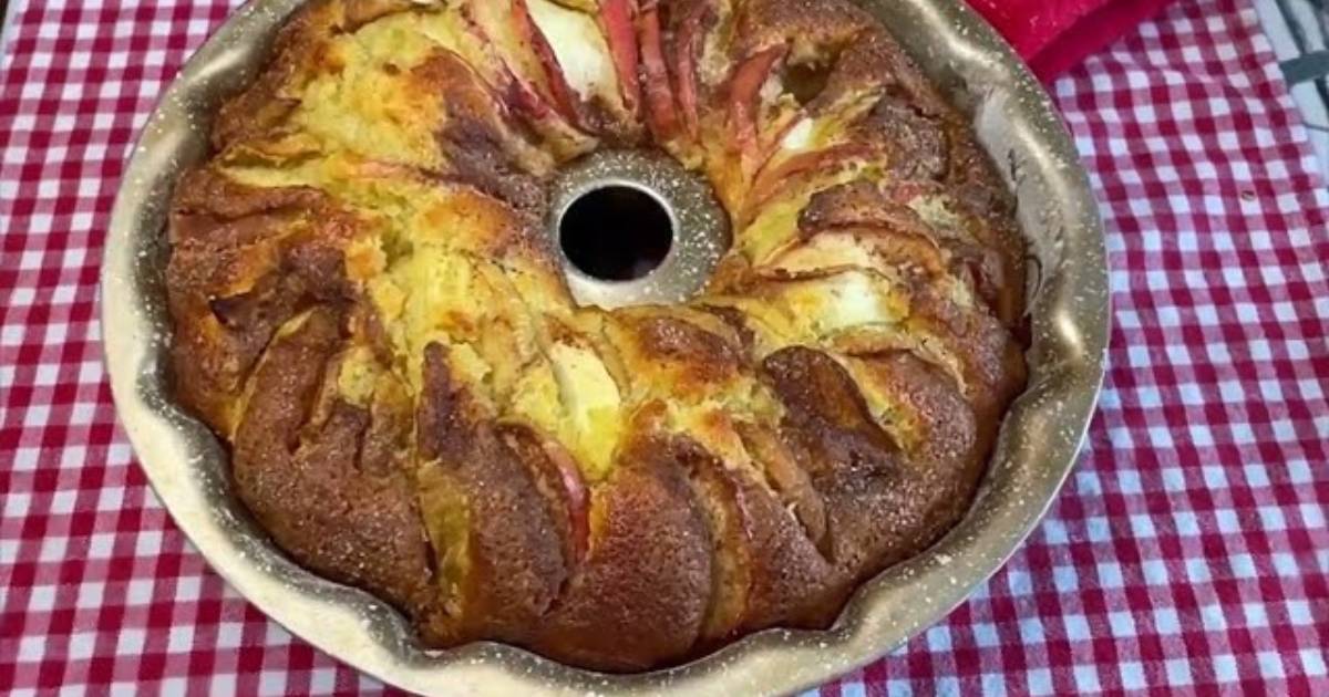 Bolo de frutas natalino fofinho com toque especial de laranja e maçã