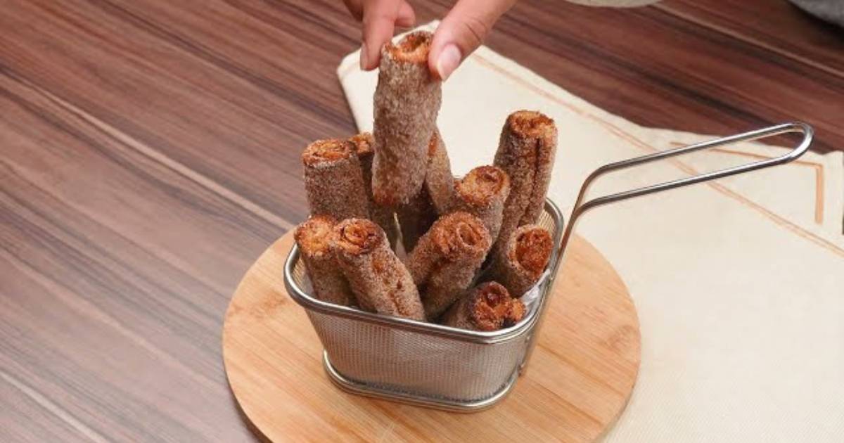 Essa receita de churros assados na Air Fryer é uma versão prática e deliciosa do...