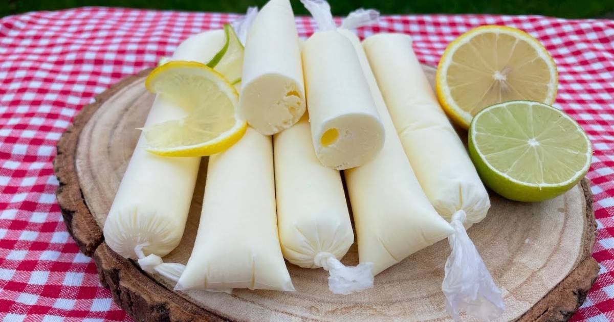 Geladinho Gourmet de Mousse de Limão Fácil e Delicioso