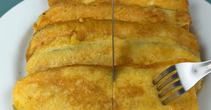 Saudável: Abobrinha Crocante Empanada com Queijo Que Surpreende