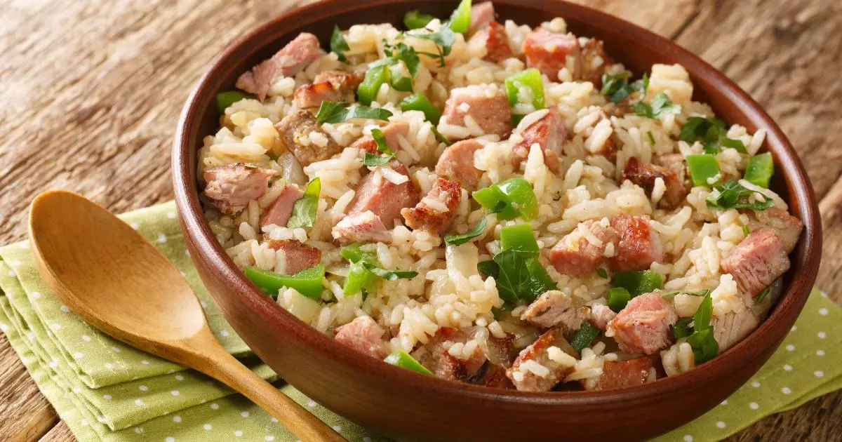 Arroz Carreteiro com Sobras de Churrasco