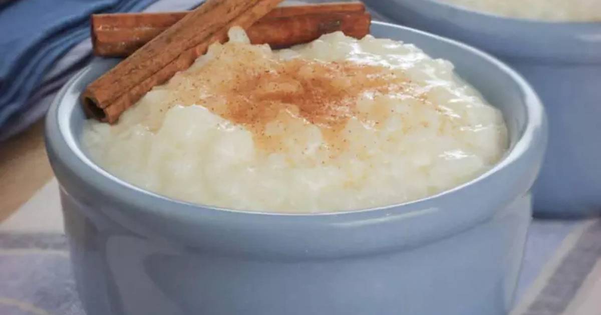 Arroz Doce Cremoso Rápido no Microondas Receita Prática e Irresistível