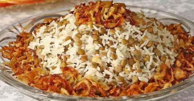 Especiais: Arroz Natalino com Lentilha e Crocante de Cebola Perfeito para sua Ceia