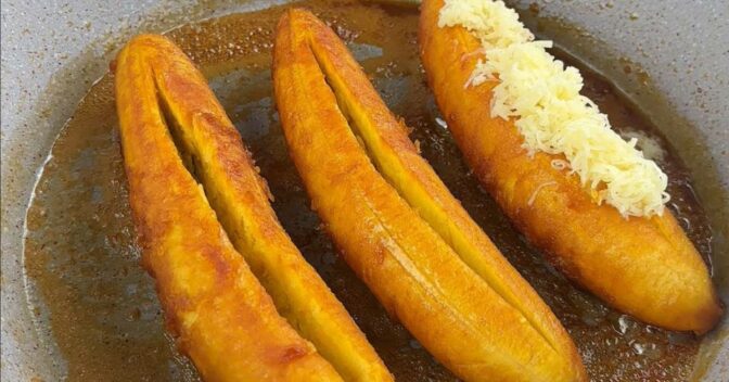 Sobremesas: Banana Caramelizada com Queijo Derretido no Café da Manhã que Vai Surpreender