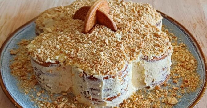 Bolos: Bolo de Bolacha Maria Tradicional Português Fácil e Delicioso