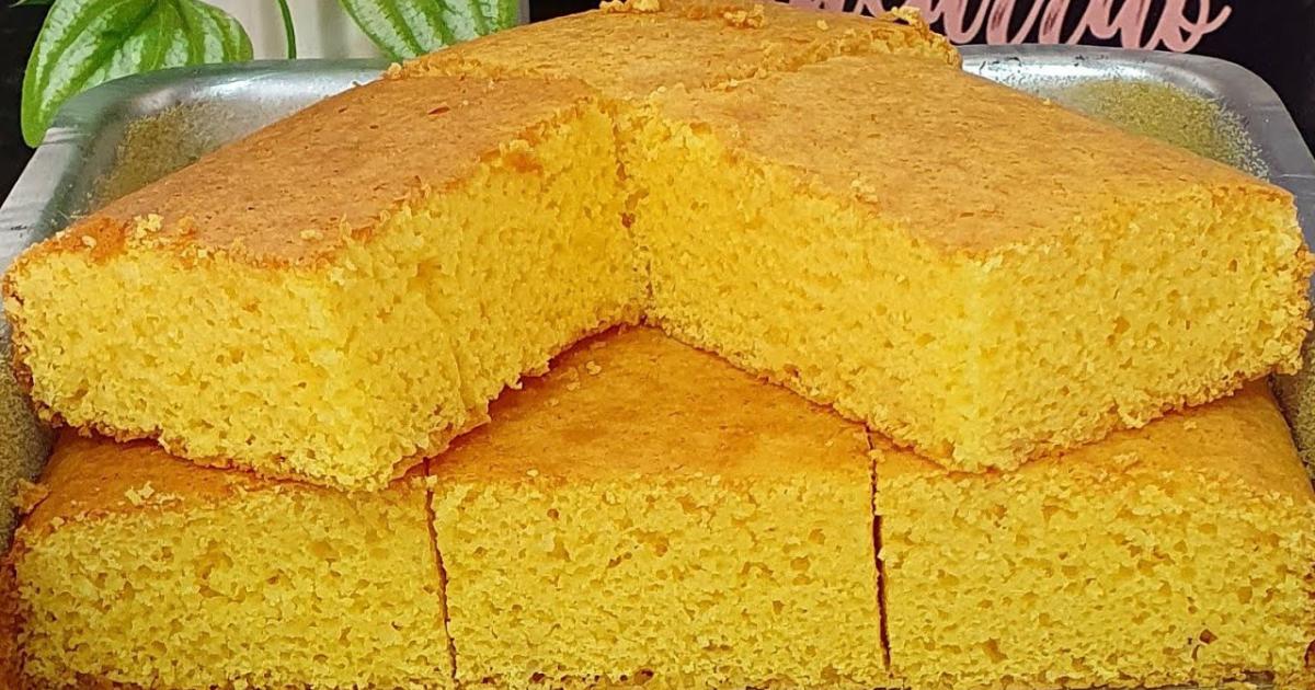 Bolo de Fubá Com Massa Simples e Saborosa