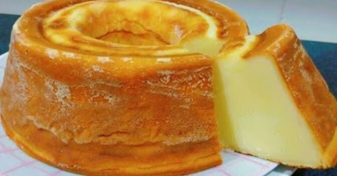 Bolos: Bolo de Leite de Liquidificador Super Cremoso e Delicioso