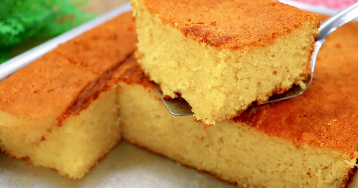 Bolo de Milho de Latinha Super Delicioso