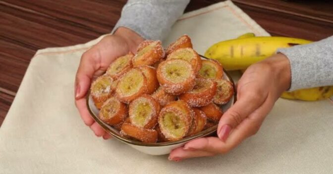 Sobremesas: Medalhão de Banana Crocante e Doce que Derrete na Boca