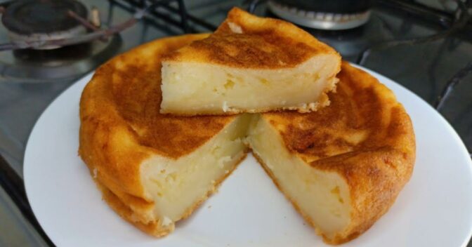 Lanche: Pão de Tapioca de Frigideira