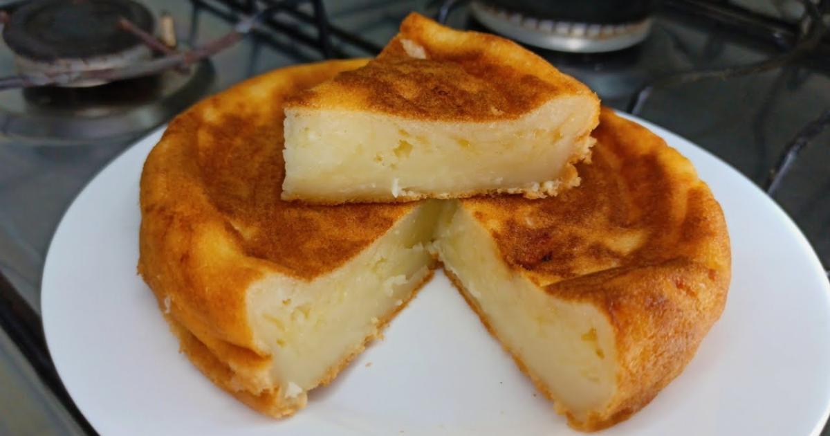 Pão de Tapioca de Frigideira