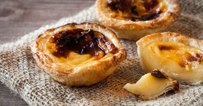 Lanche: Pasteis de Nata Portugueses Deliciosos e Fáceis de Fazer