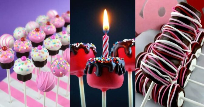 Doces: Pirulitos de Marshmallow Coloridos e Divertidos para Festas Infantis