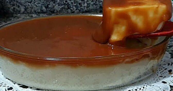 Sobremesas: Pudim de Maisena Com Caramelo Cremoso