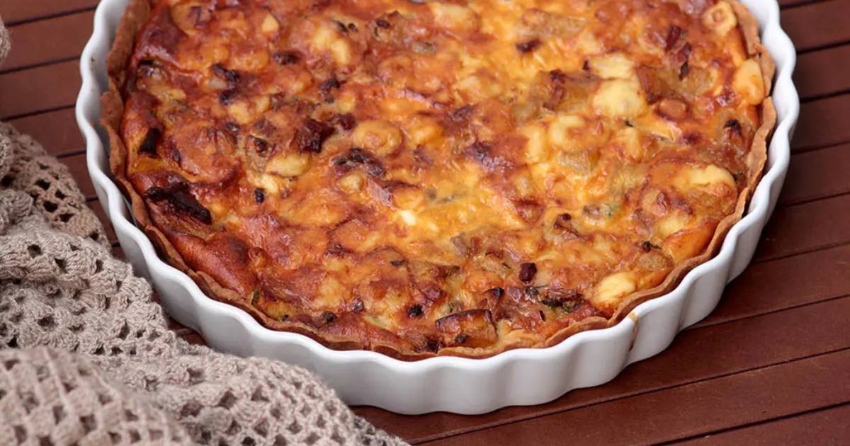 Quiche de Atum Fácil e Deliciosa com Massa Crocante