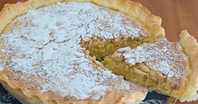 Sobremesas: Tarte de Amêndoa Crocante e Cremosa Receita Portuguesa Simples