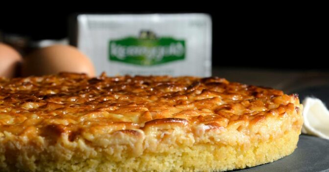 Tortas: Tarte de Amêndoa Tradicional Sobremesa Crocante e Deliciosa com Toque de Limão