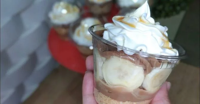 Especiais: Banoffee no Copo Bolha. Sobremesa Simples e Muito Gostosa!